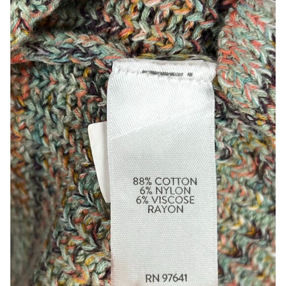 J. Jill Sweater Multicolor Knit V-Neck Long Sleeve Pullover , Women's Size 2X - Picture 9 of 10